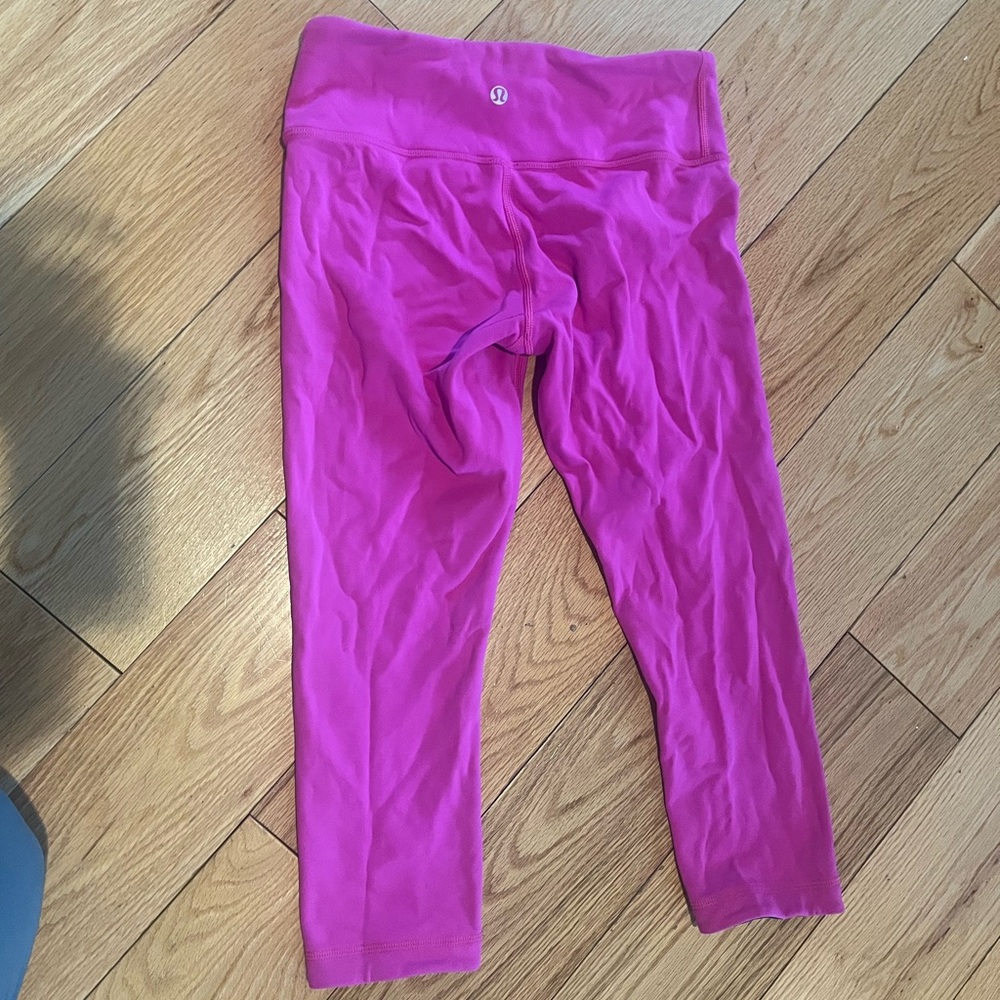 Lululemon reversible crop leggings